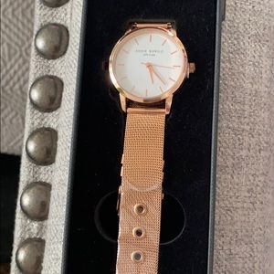 Eddie Borgo rose gold watch